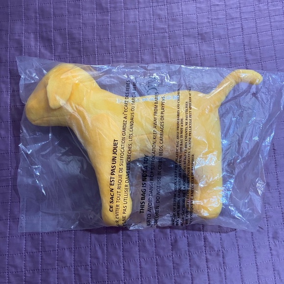 Victoria’s Secret Pink Dog Plush Golden Glow